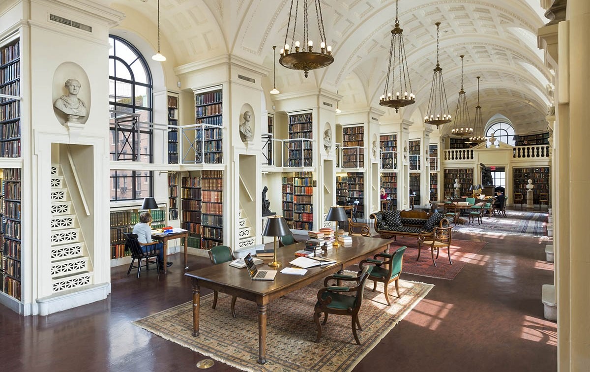 Boston Athenæum reading room